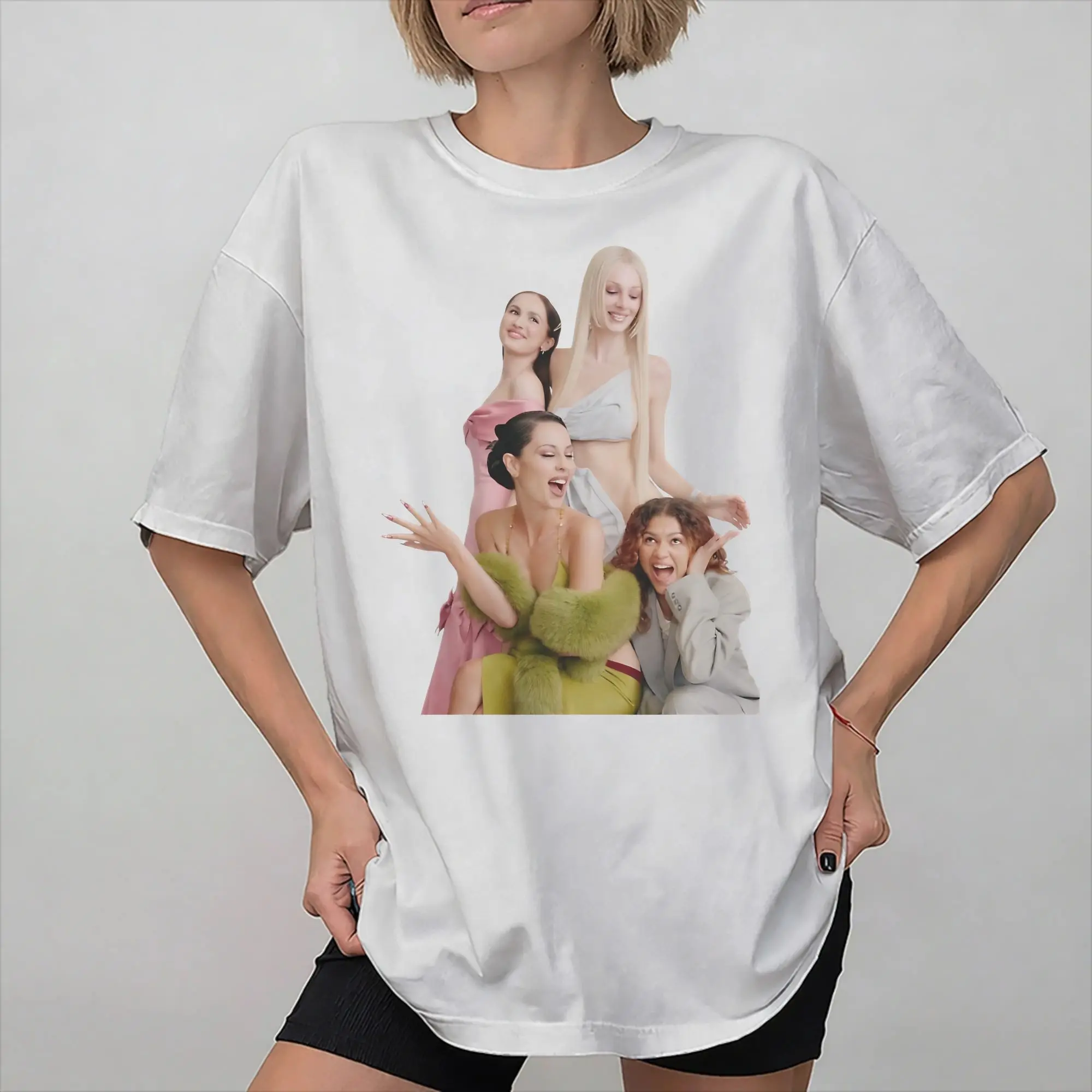T-shirt unisexe en coton 100%, vêtements à manches courtes, nouvelle collection Euphorias saison 3