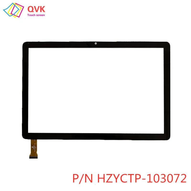 2PCS New 10.1Inch Black P/N HZYCTP-103072  Tablet Capacitive Touch Screen Digitizer Sensor External Glass Panel