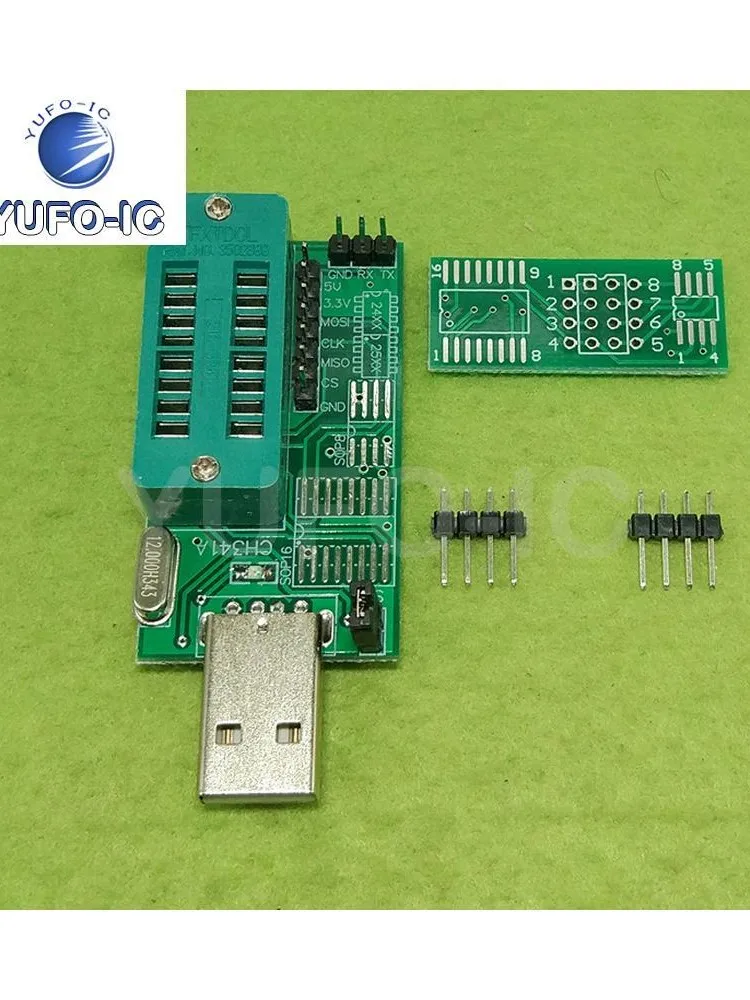 Bezpłatny statku 1 sztuk Ch341a 24 25 programator USB Router DVD Onboad programator Bios szczotki wideo — zdjęcie 2