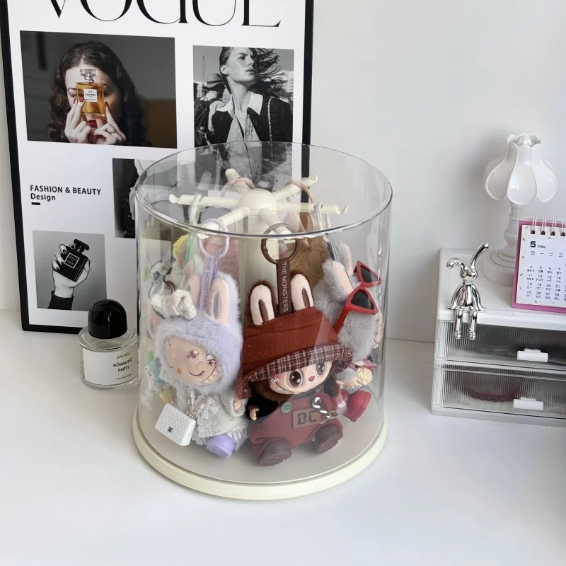 

Display Blind Box Storage Display Rack Showcase Small Action Figure Doll Transparent Dust-Proof Box Ornaments Collectible Gift
