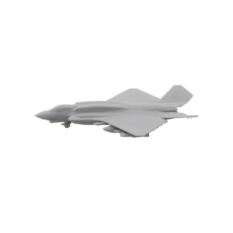 10PCS 1/2000 700 400 350 F-35S Multirole Combat Aircraft Souvenir Uncolored Resin Stealth  fighter Aeroplane for DIY Enthusiasts