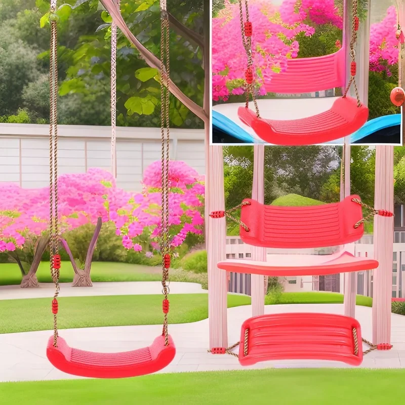 Jouets de balançoire pour enfants, balançoire arc-en-ciel suspendue au jardin, pratique, intérieur et extérieur, jouets de jeu d'extérieur pour enfants