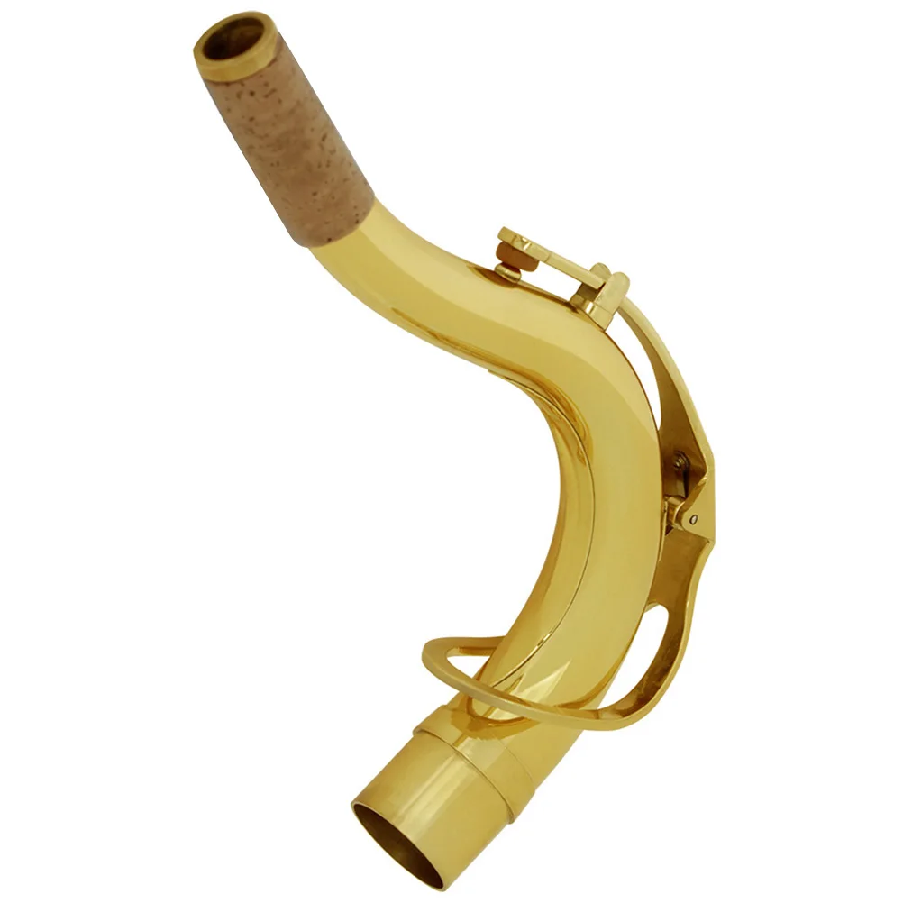 

Curved Saxophone Replacement Brass Tenor Sax Neck 27.5Mm Silver Plated Durable Wear Resistant Easy High Notes Access