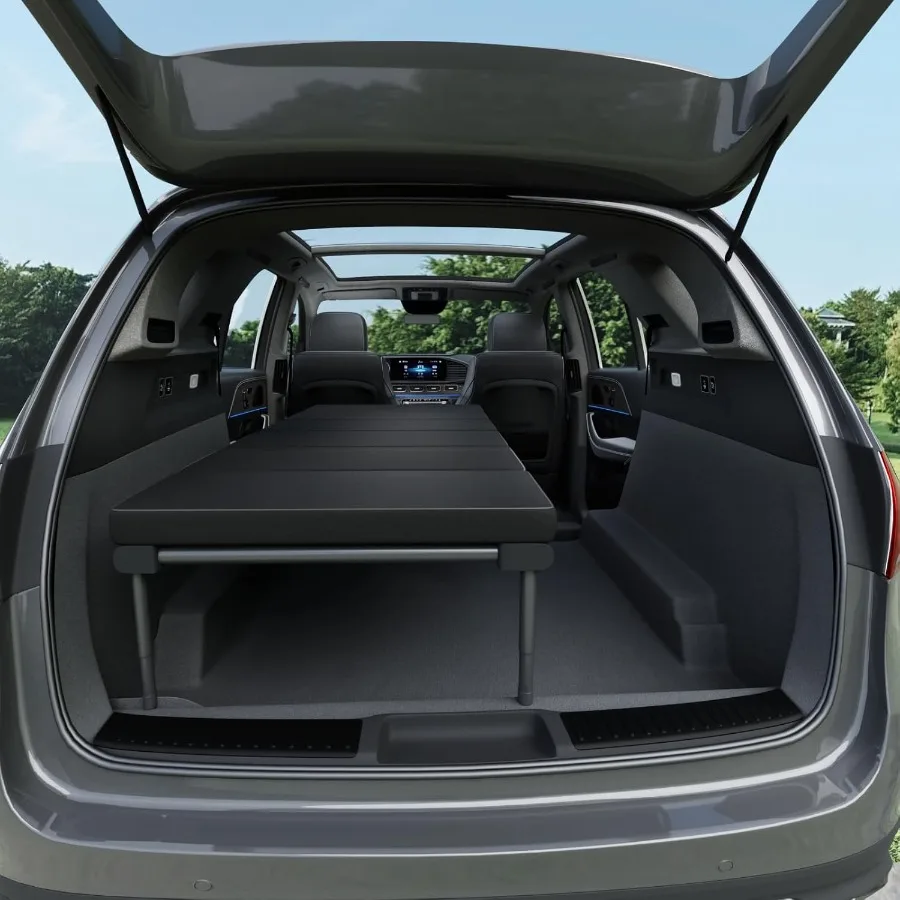 

Складная автомобильная кровать с регулируемой высотой и длиной для кемпинга, матраса из бычьей ткани 600D и каркаса из углеродистой стали для сна P