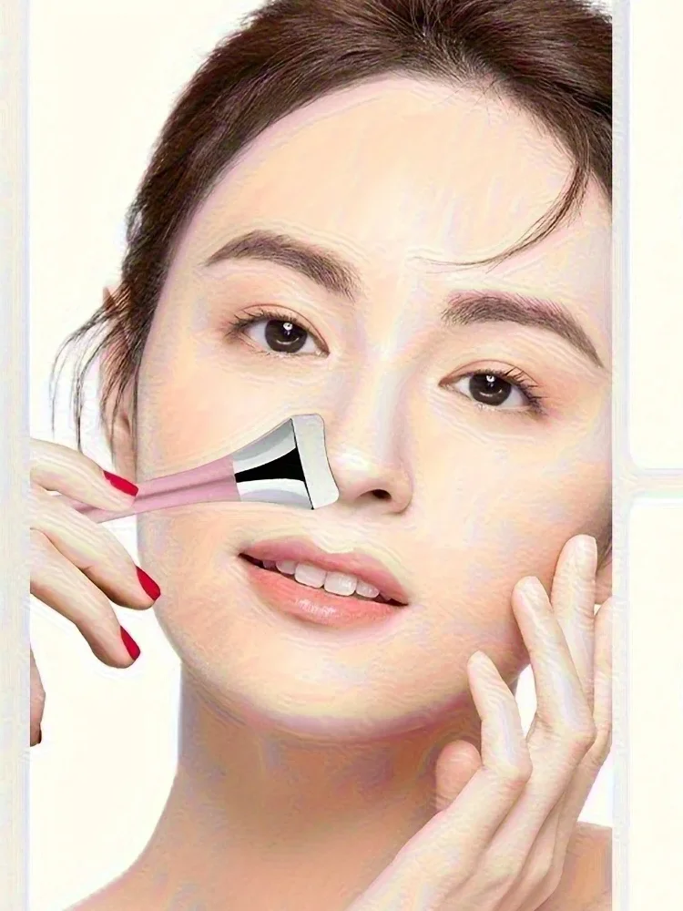 Outil d'élimination des points noirs en acier inoxydable - Pas d'électricité, pas de parfum. Outil de nettoyage du visage - Pour un nettoyage en profondeur des pores.