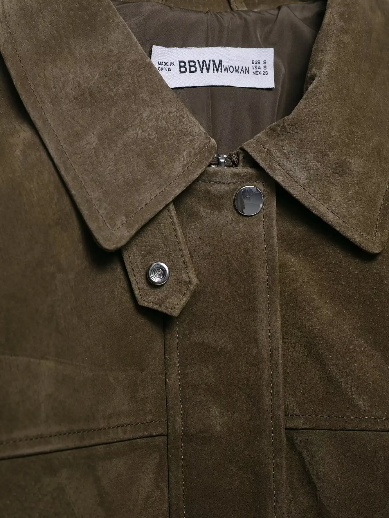 Jaquetas de camurça elegantes casacos femininos gola virada para baixo manga longa com zíper bolso jaquetas 2025 outono inverno casual piloto outerwear