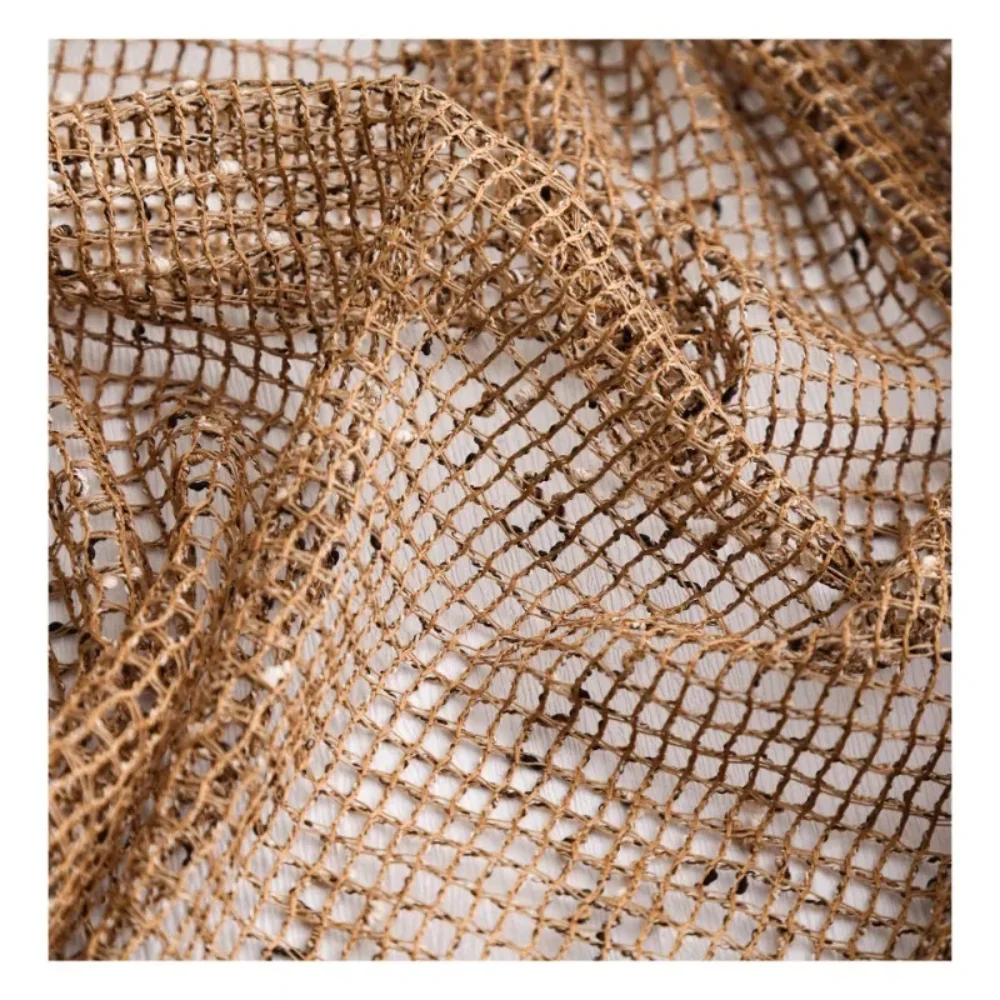 

Сетчатая трикотажная ткань, ткань «сделай сам», швейные метры, чистый полиэстер, полая одежда «сделай сам», дизайнерская ткань по метрам в стиле ретро