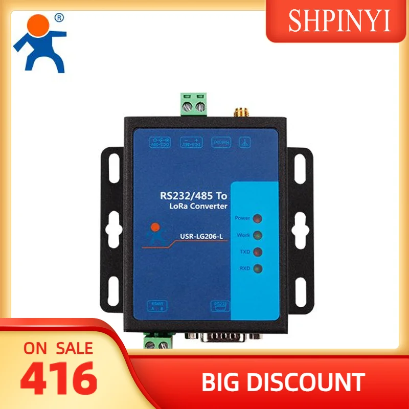 Sistem Transmisi Nirkabel LoRa USR-LG206-L-C, Mendukung Protokol Pribadi USR