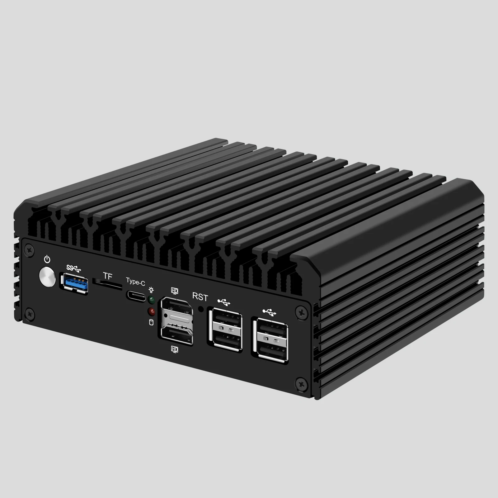 12th Gen N100 I3 N305 6x2.5GbE Firewall Hardware Router 6xNics Firewall Appliance VPN Router Home Server 3x4K Fanless Mini PC