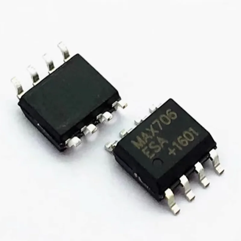 10pcs-50pcs MAX706ESA SOP8 Low-cost microprocessor supervisory circuit chips MAX706ESA+T SOIC-8