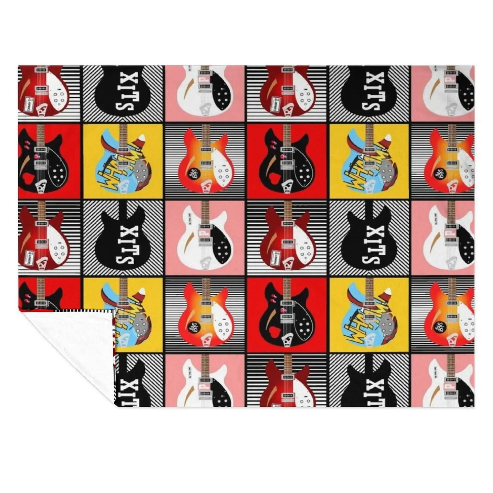 

Paul Weller's Rickenbackers Throw Blanket valentine gift ideas Decoratives Luxury sofa bed Blankets