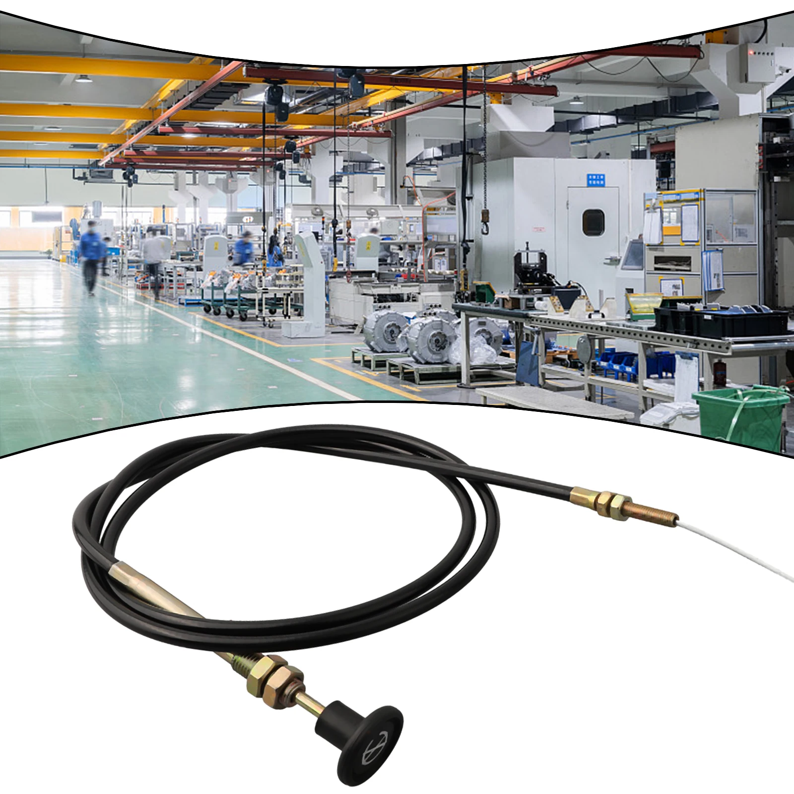 

Brand New Push-pull Choke Cable Bike Throttle Cable Applicable Models Good Condition High Quality Material Wire: 6mm/10mm