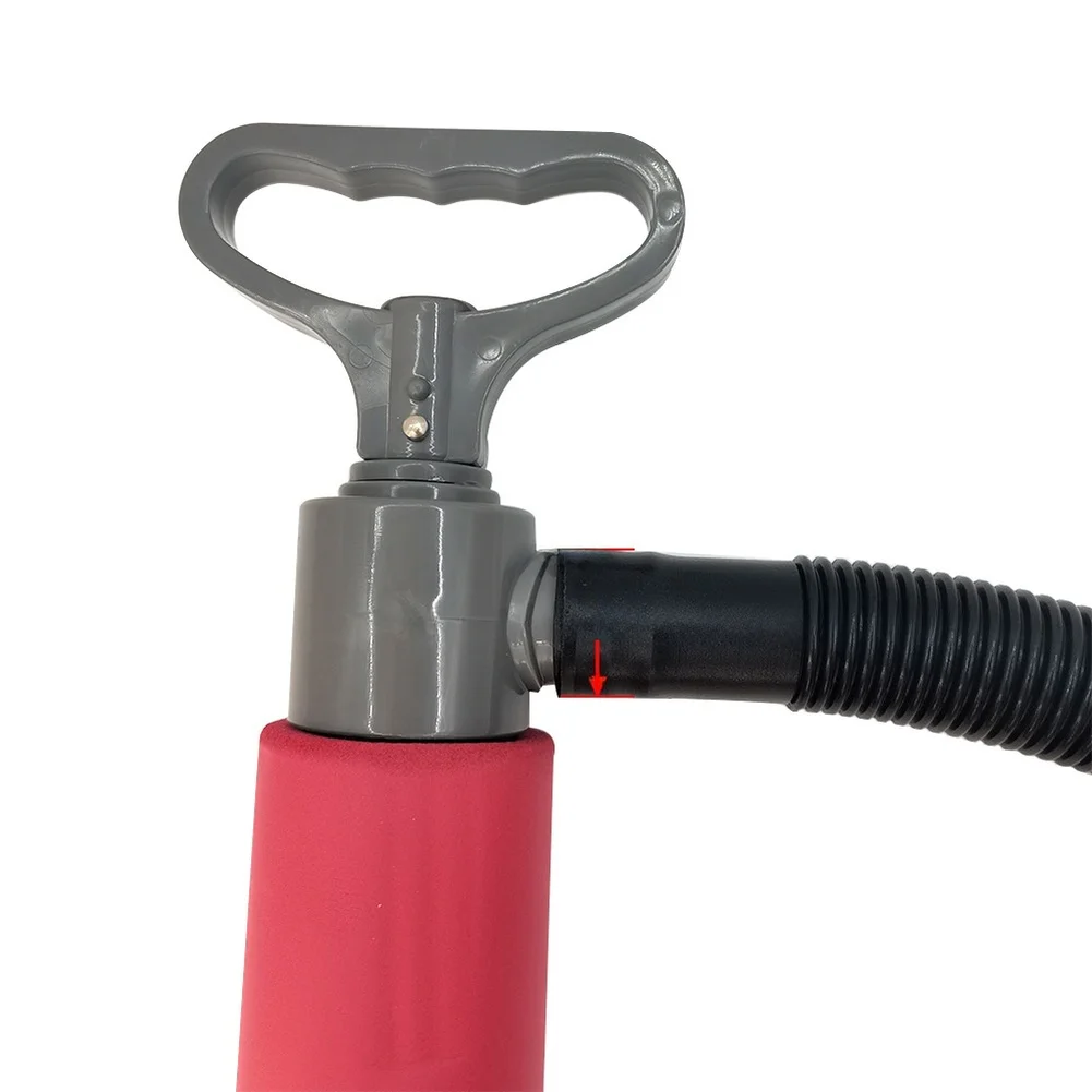Hand Operated 41cm Bilge Pump with Hose for For kayak and Small Boats Water Removal Sturdy Plastic Construction