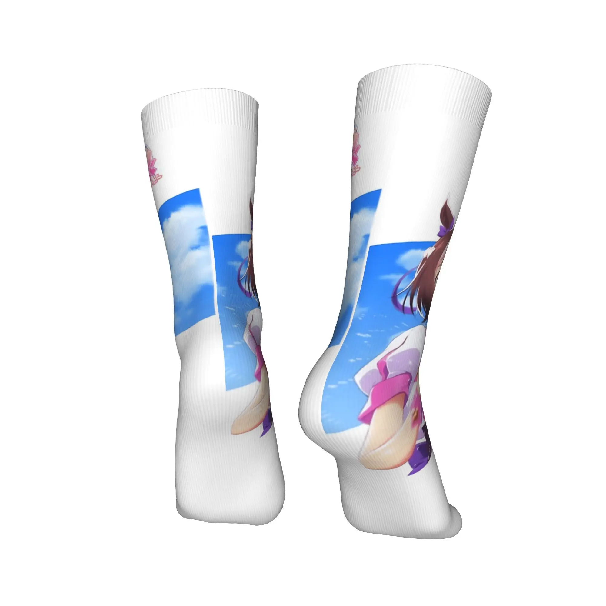 جوارب رجالية Uma Musume جوارب شتوية عصرية عالية الجودة نمط جوارب خارجية مضادة للانزلاق #4