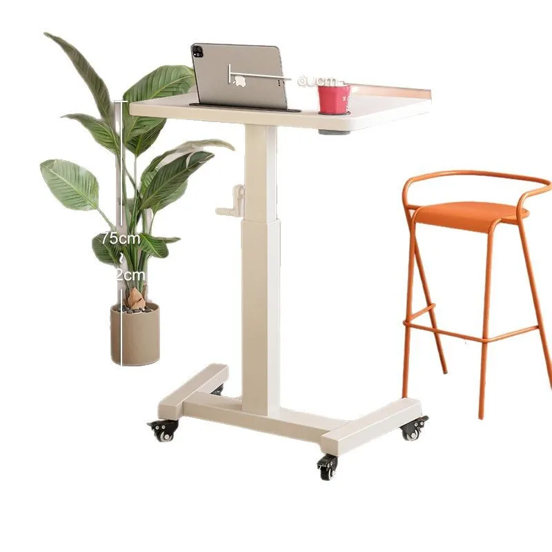 

Live table live streaming host with girls movable lifting standing display workbench living room sofa small table