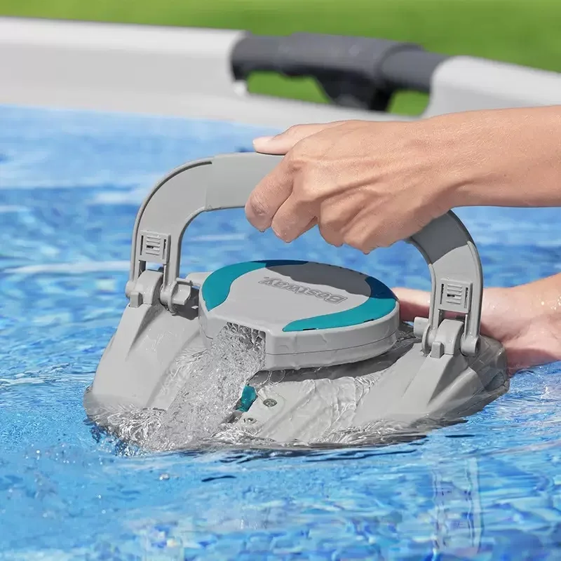 Intelligent Submerged Pool Maintenance Robot Automatic Underwater Floor Debris Cleaning Apparatus