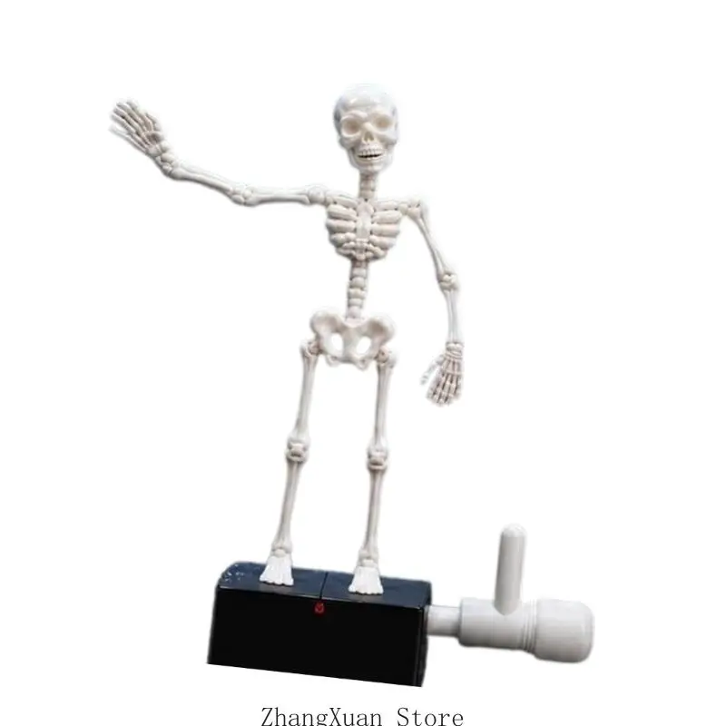 Aquarien Dynamische Skelettfigur Dekoration für Halloween-Fischtanks Display 3XUF – Detail 7