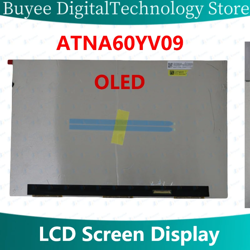 

16,0-дюймовый новый OLED-экран ATNA60YV09 ЖК-экран ATNA60YV09-1 3840 (RGB) × 2400 eDP 40-контактный ЖК-экран Панель дисплея