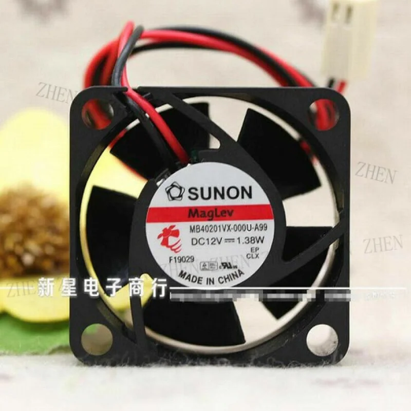 

Y для MB40201VX-000U-A99 12 В 4020 1,38 Вт 4 см охлаждающий вентилятор 2 контакта