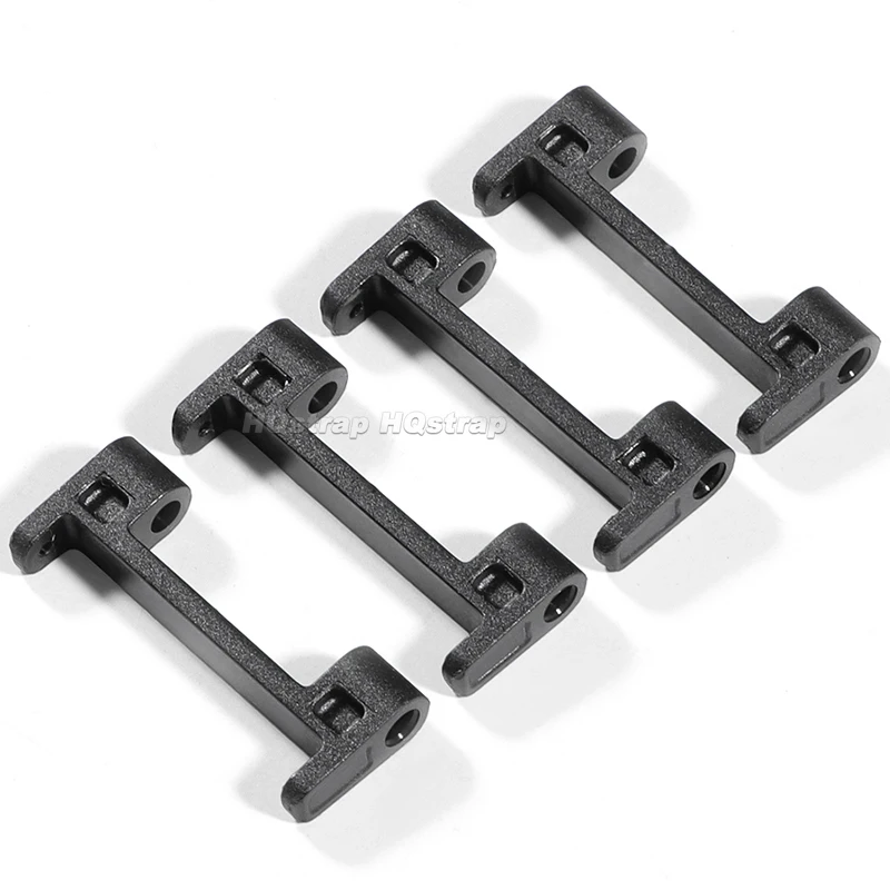 T92 스마트 시계 스트랩에 대 한 2pcs 시계 밴드 어댑터 커넥터 블랙 금속 팔찌 커넥터 범용 교체 액세서리