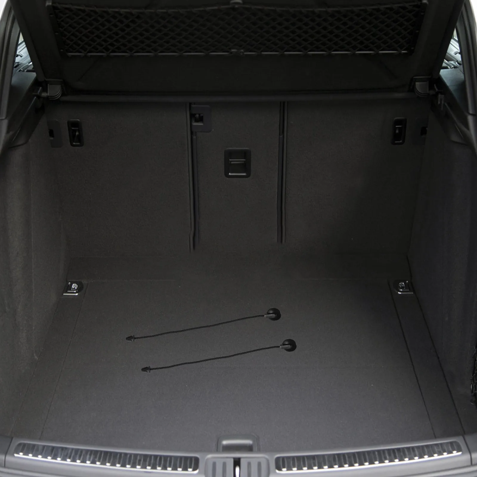 

2 Pcs Trunk Rope Car Rear Trunk Strap Easy Install Durable Tear Resistant Shelf String Strap Car Accessory