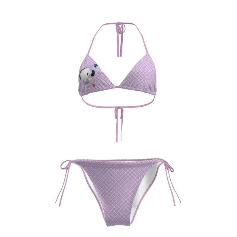 

Sanrio Hello Kittys Bikini Swimsuit TwoPiece Set Design Sense Sexy Cute Girl Beach Seaside Sweet Girl Summer Vacation Hot Spring