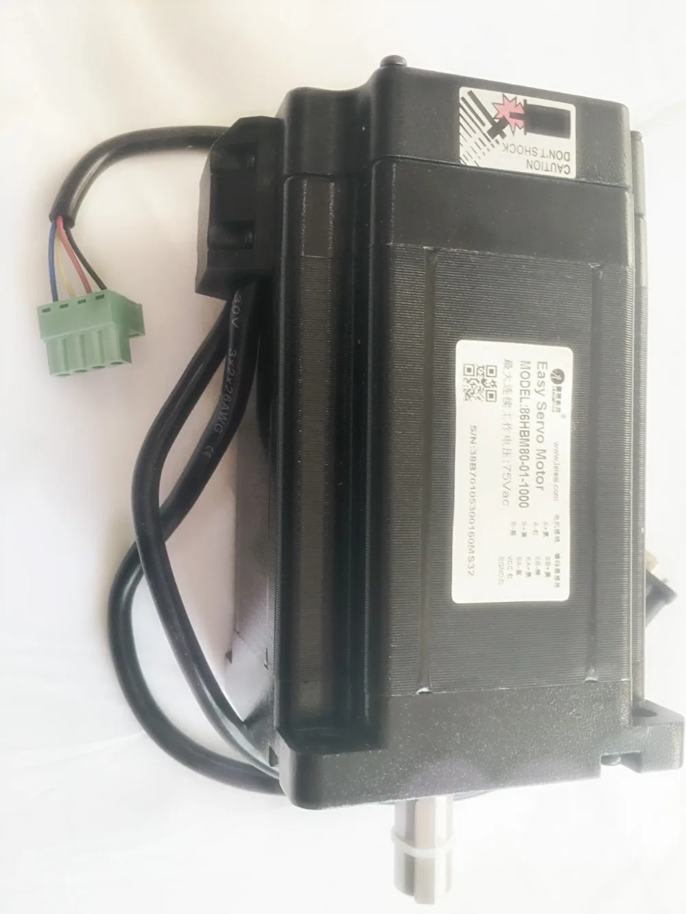 New Leadshine Closed Loop Stepper Drive HBS86H servo motor 86HBM80-01-1000 with 1000 line encoder HBS806  ES-D808