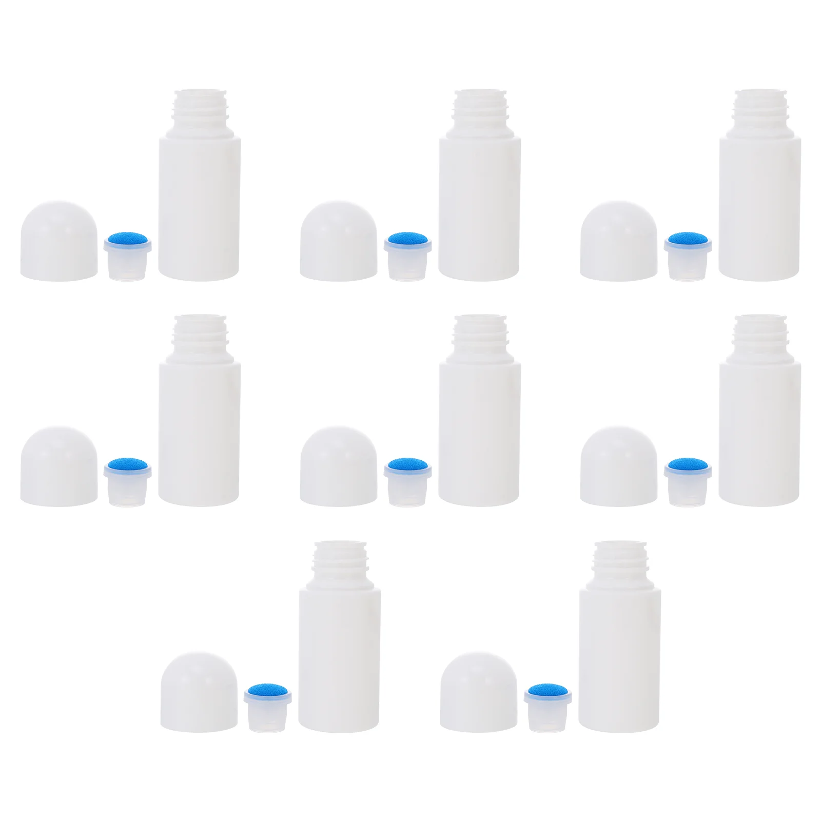 Fomiyes Sponge Tip Bottle 8Pcs Empty Liquid Bottles for Medicine, Cosmetics, Shoes, Aromatherapy, and Repellant