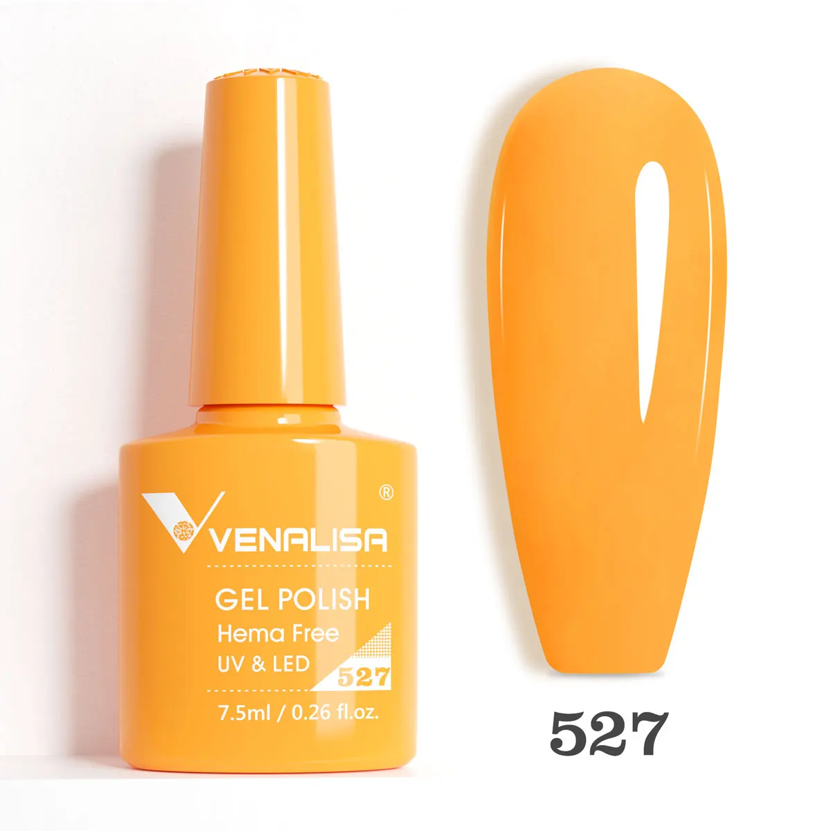 Venalisa 7,5 ml HEMA FREE Jelly Nude Pink Nagelgellack, Soak Off UV-LED-Gellack, Nagelmaniküre-Lack – Detail 32