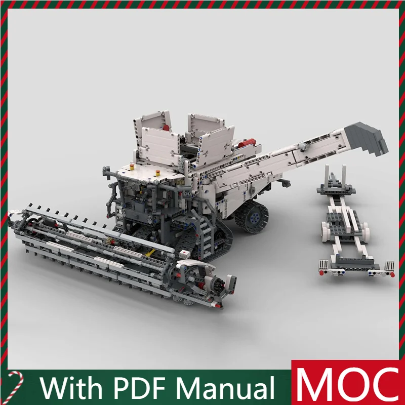3267 pièces vente chaude MOC technique moissonneuse modèle modulaire bricolage blocs de construction enfants assemblage affichage jouets Festival Surprise cadeau