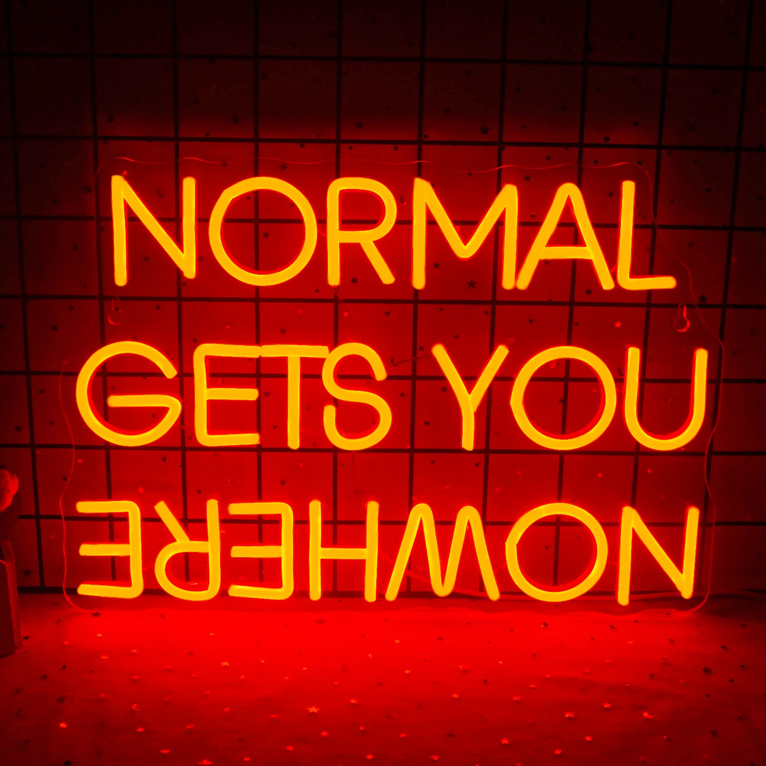 Normal Obtém Sinais De Neon LED, Decoração De Parede Do Quarto, Alimentado Por USB, Bar Party, Sala De Jogos, Quarto, Presentes De Aniversário, Lâmpadas