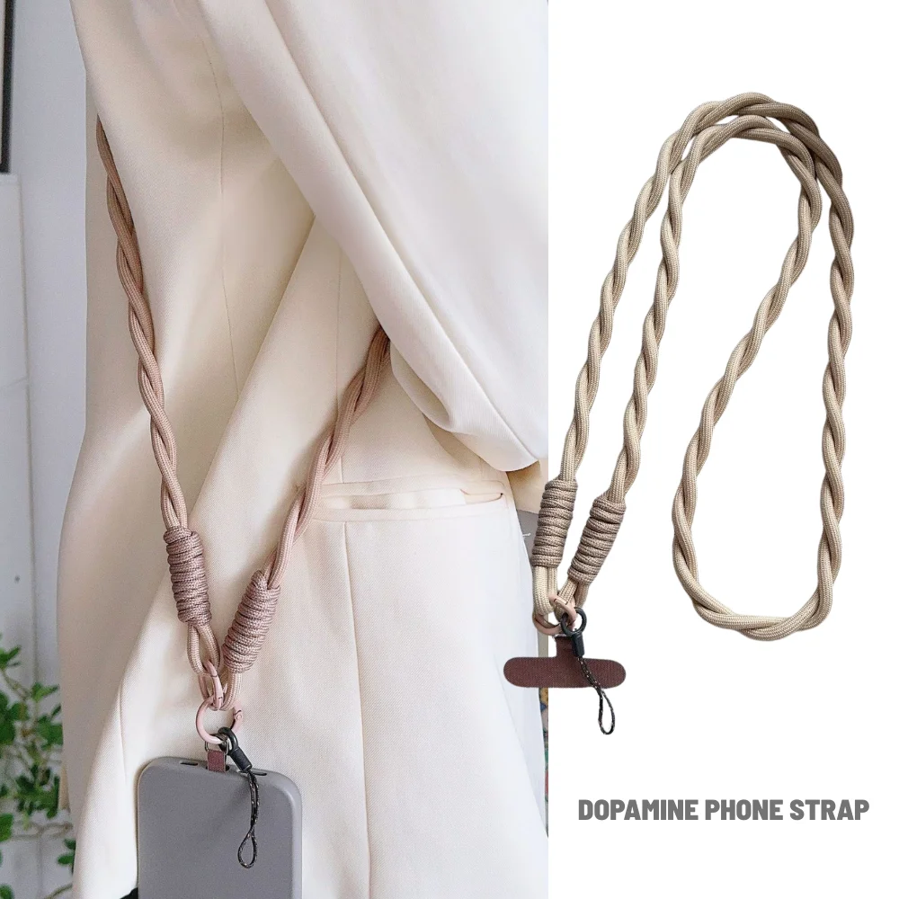 Handy-Lanyard aus robustem, gedrehtem Material – Outdoor Anti-Verlust Umhänge- & Nackengurt – Schultergurt Neu eingetroffen