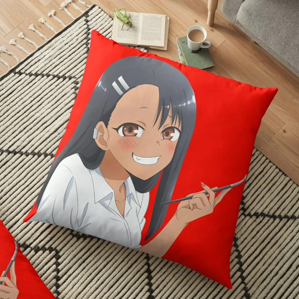 Don't Toy with Me Miss Nagatoro / Ijiranaide Nagatoro San Nagatoro Adaptation Bed Home Decor Pillow Case Cushion Cover Gifts