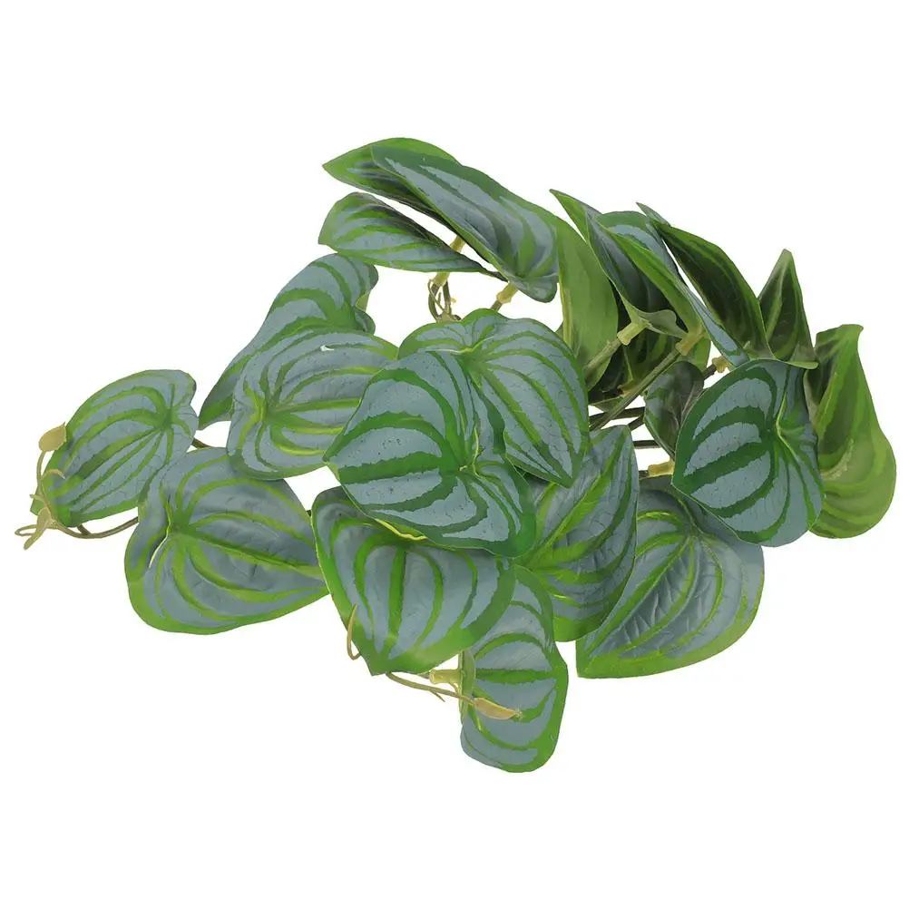 

Artificial Hanging Plants for Terrarium Decor Lifelike Plastic Reptile Plants Indoor Live Gecko Toys Reptile Habitats