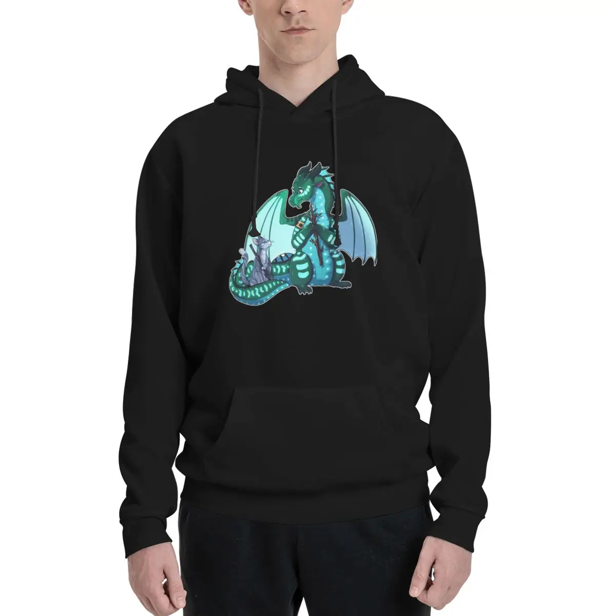 Wings Of Fire and Warriors - Turtle And Jayfeather - Stick Bois Hoodies Men Women Pullover Sweatshirt Long Sleeve Hooded