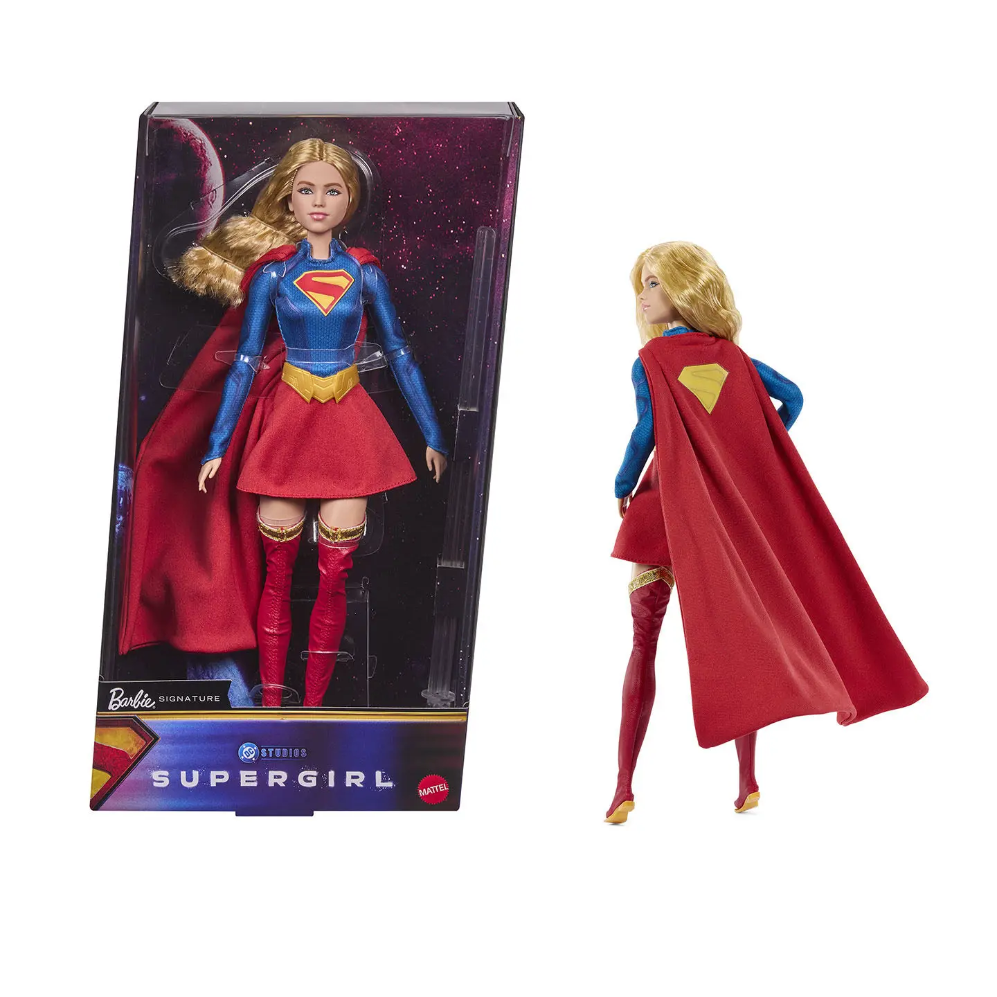 2026 New Arrival Genuine In Stock Barbie Collector Series Super Girl - Adult Collectible Gift Desktop Decoration Cute Doll