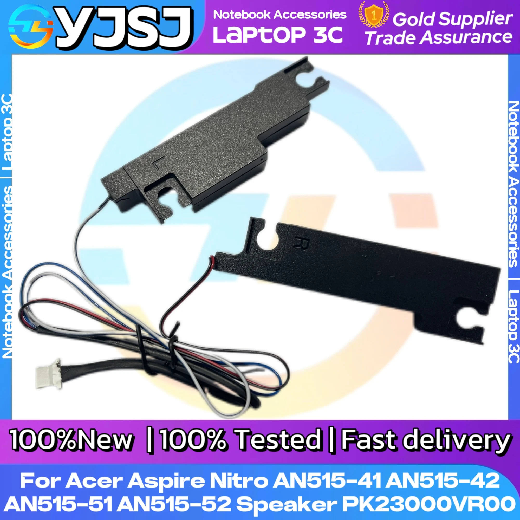 PK23000VR00 New Original For Acer Aspire Nitro AN515-41 42 AN515-51 52 Laptop Built-in Speaker Internal Speaker High Quality
