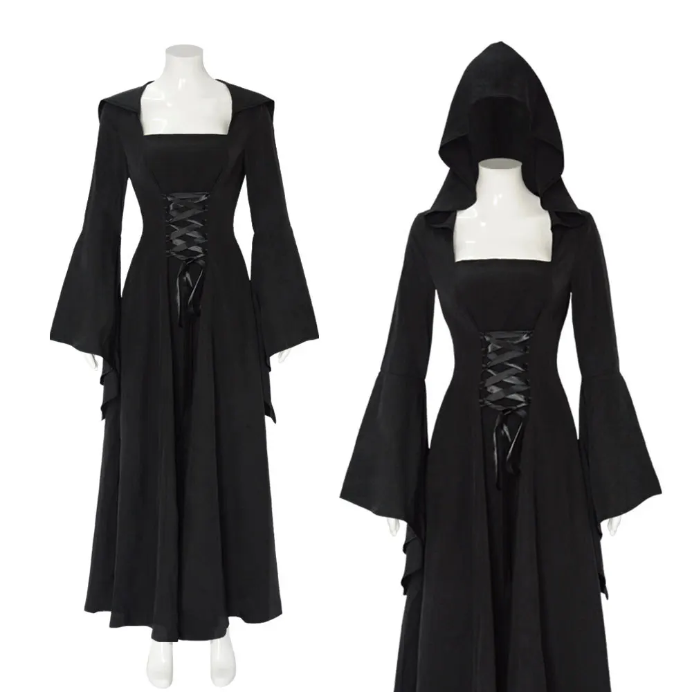 

WHH Movie Cosplay Costume Middle Ages Style Gothic horrifying vampire for Adults Role Play Party Halloween Carnival