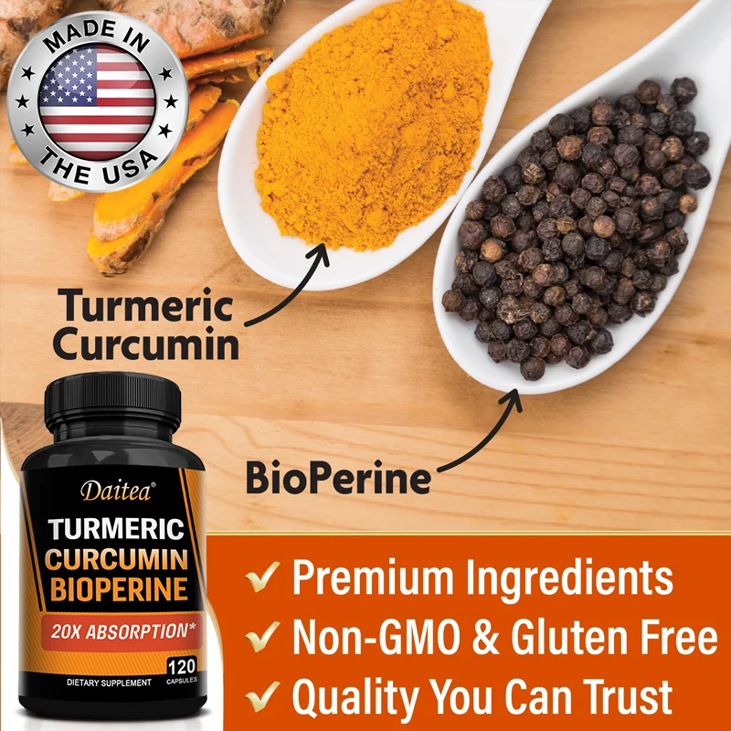 Kurkuma Curcumin mit BioPerine – Turmeric Curcumin Capsule Bewertung und Preis
