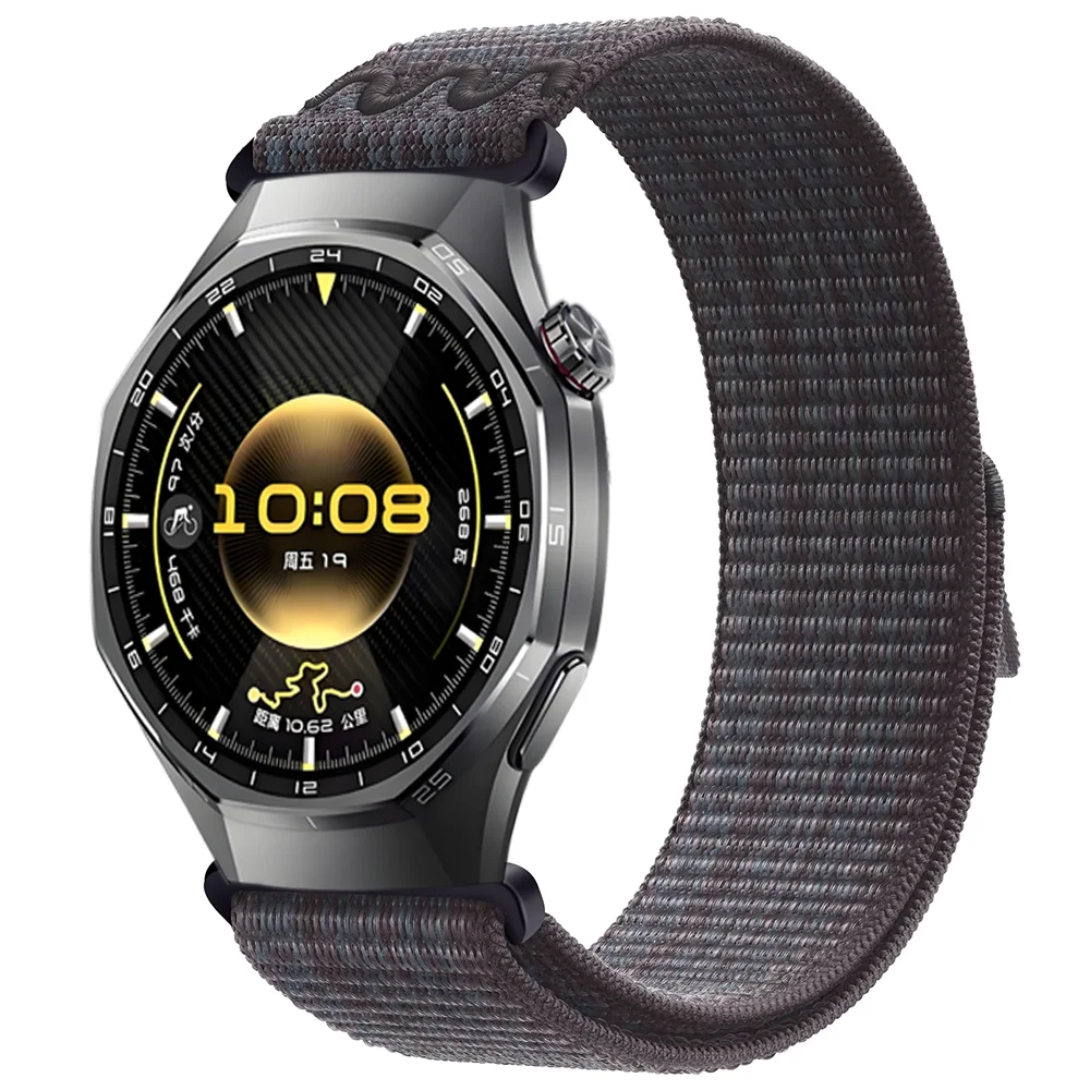 22 مللي متر 20 مللي متر حزام النايلون لساعة هواوي 5 4 GT6 برو GT6 GT5 GT4-3-2 46 مللي متر سوار الفرقة سامسونج ساعة 7/6/5/4 40 مللي متر 44 مللي متر معصمه