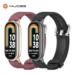 Mi Band 10 Strap for Mi Band 9 Wrist Band for Xiaomi Smart Band 8 Watch Band For Mi Band 8 Bracelet Silicone Accessories