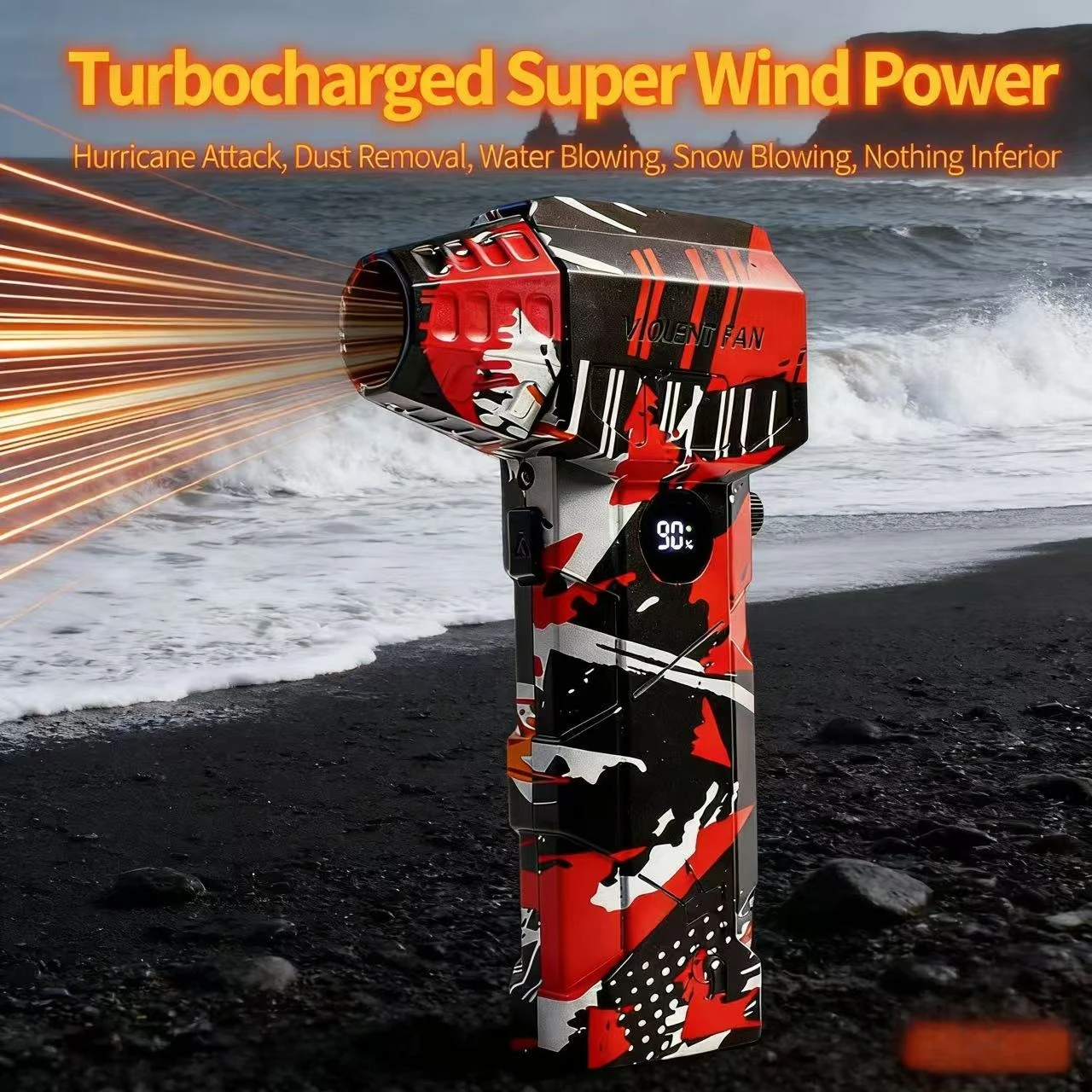 

Электрический вентилятор 550000 об/мин, турбореактивный вентилятор, бесщеточный двигатель, высокоскоростной турбо-сильный вентилятор, перезаряжаемый через USB, мощный пылеочиститель