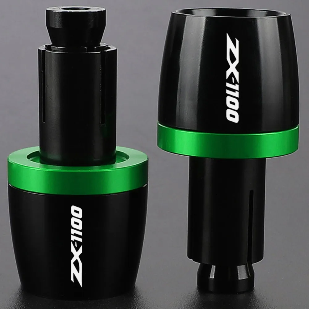 

For KAWASAKI ZX1100 1990 1991 1992 1993-2000 2001 ZX 1100 1999 Ends Handle Bar Grips Cap 1998 1997 1996 1995 Anti Vibration Plug