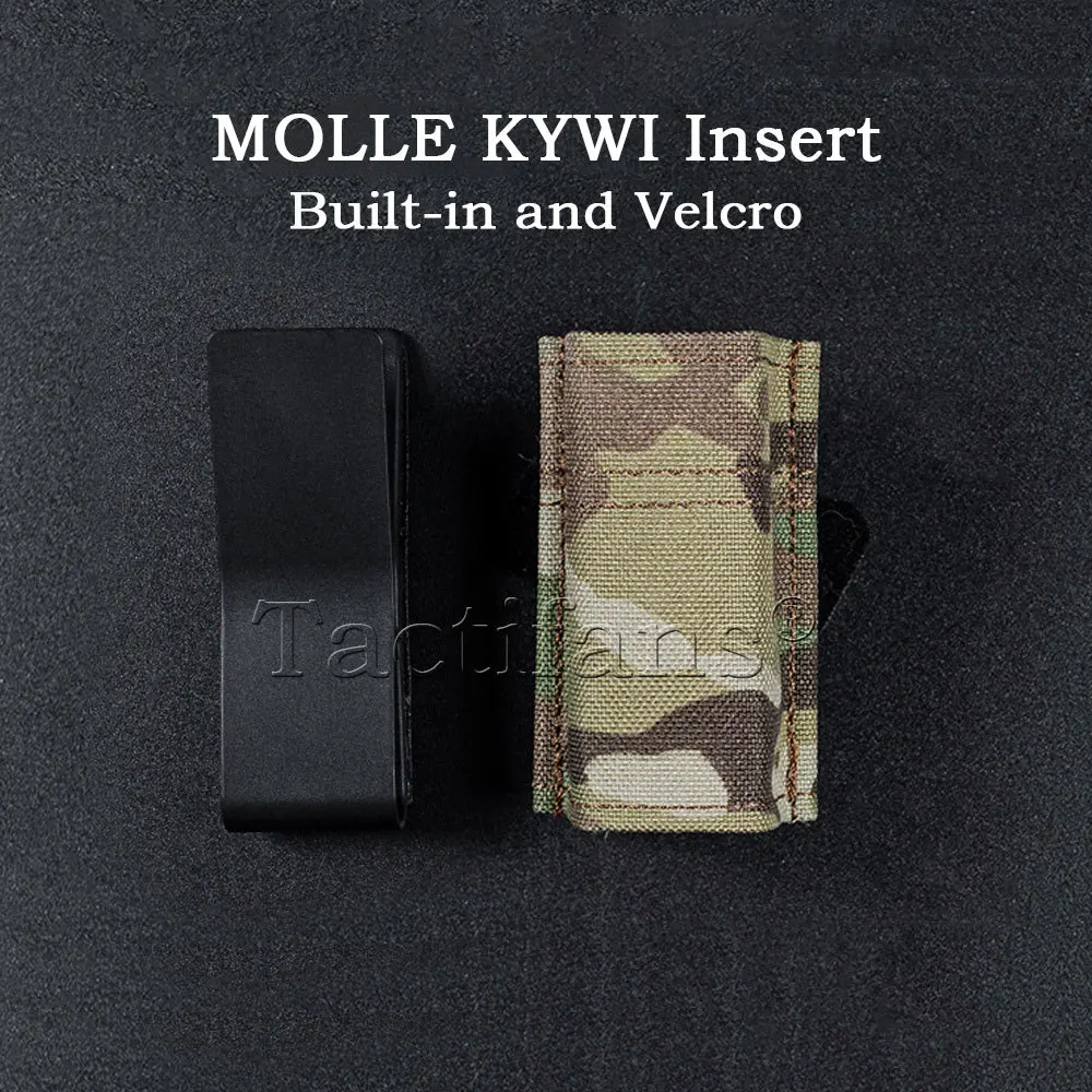 Pistol Magazine Pouch FAST 9mm Single Double MAG Bag Hunting Airsoft Holder With MOLLE Malice Clip KYWI Insert