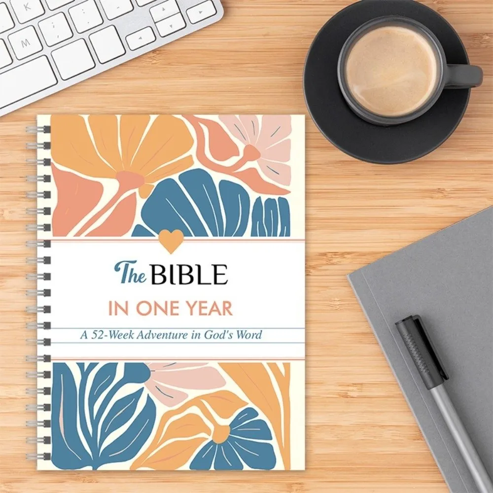 Heiße Spiralbindung Die Bibel im Jahr durch Götter Wort Eine 52 Wochen Studie Spiralbibel des Jahres Bibeltagebuchbuch für Frauen