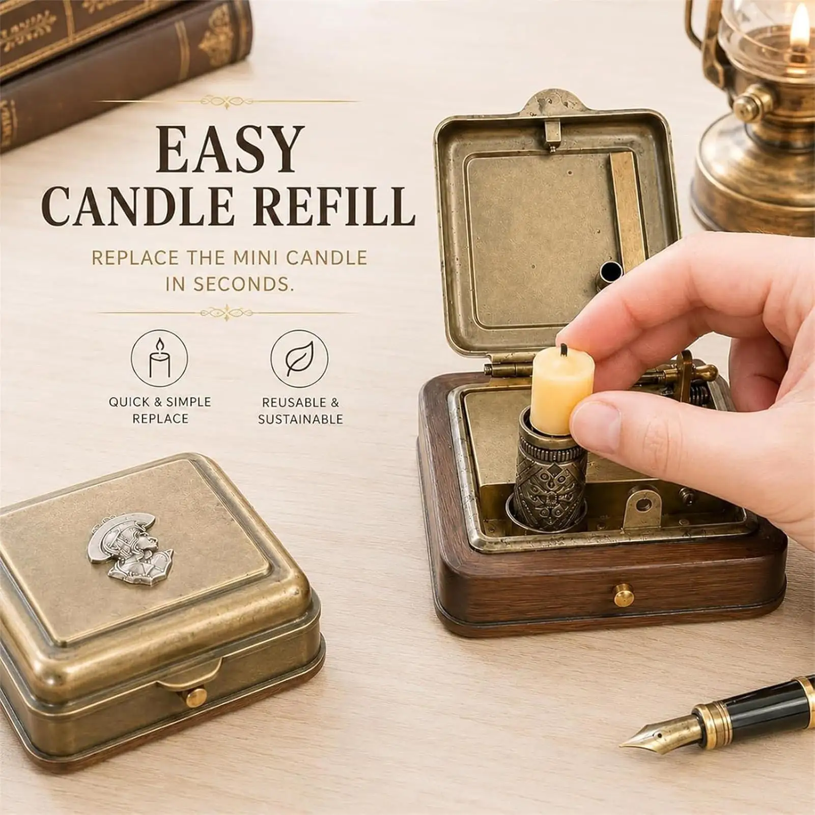

Candle Stand Home Decor Metal Stand Pocket Candle Stick Holder For Home Living Room Bedroom Kitchen Entryway Desk Shelf Table