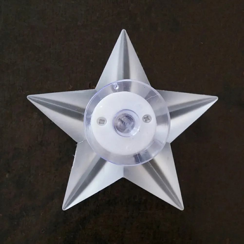 10Pcs LED Five Pointed Star Night Light Changing Soft Gentle Eye-Friendly Lights for Bedroom Kids Nursery Baby Room