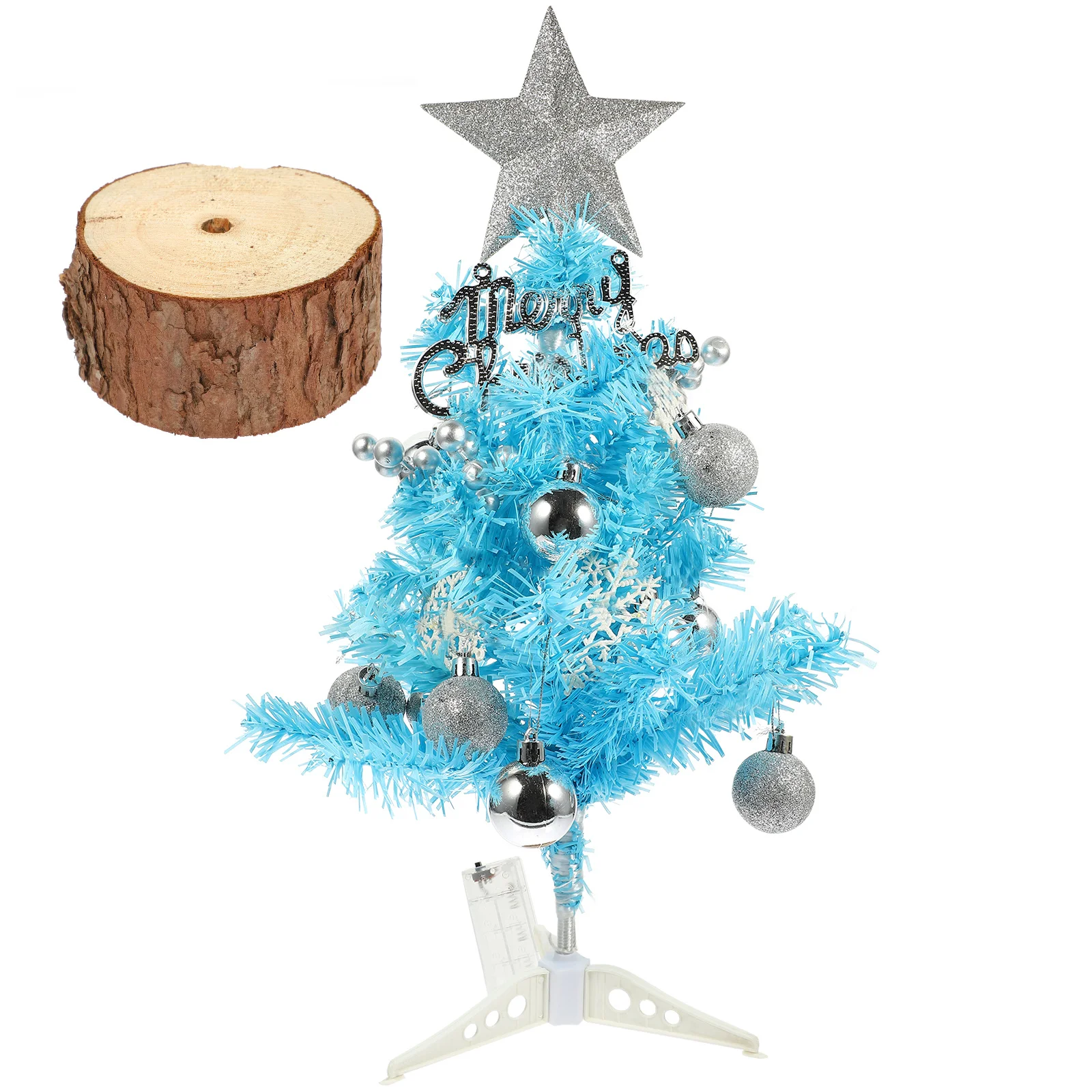 

1Set Mini Xmas Tree Decorative Christmas Ornament Festival Party Desktop Tabletop Xmas Tree Small Christmas