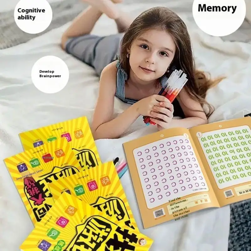 

From Basic to Tough Spot the Difference Puzzle Books for Training Mind