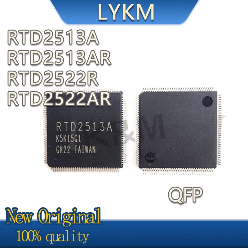 1/PCS New Original RTD2513A RTD2513AR RTD2522R RTD2522AR QFP Liquid crystal chip In Stock